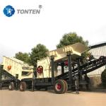Mobile Rock Stone Crusher Plant Portable Quarry Crushing Line