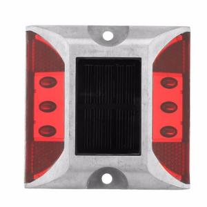 Wholesale Outdoor Solar Led Road Studs Reflective Ground Light No UV Rays Quickly Installed from china suppliers