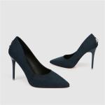 ZM015 8915-2 Fashionable And Simple Stiletto High Heels Suede Shallow Mouth