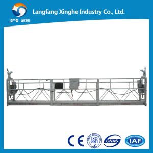 Wholesale zlp630 rope suspended platform / suspended cradle gondola for window cleaning from china suppliers