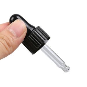 Wholesale 18/410 plastic oil dropper 5ml 3ml Ribbed Closure Silicon Teat Glass Bulb Pipette from china suppliers