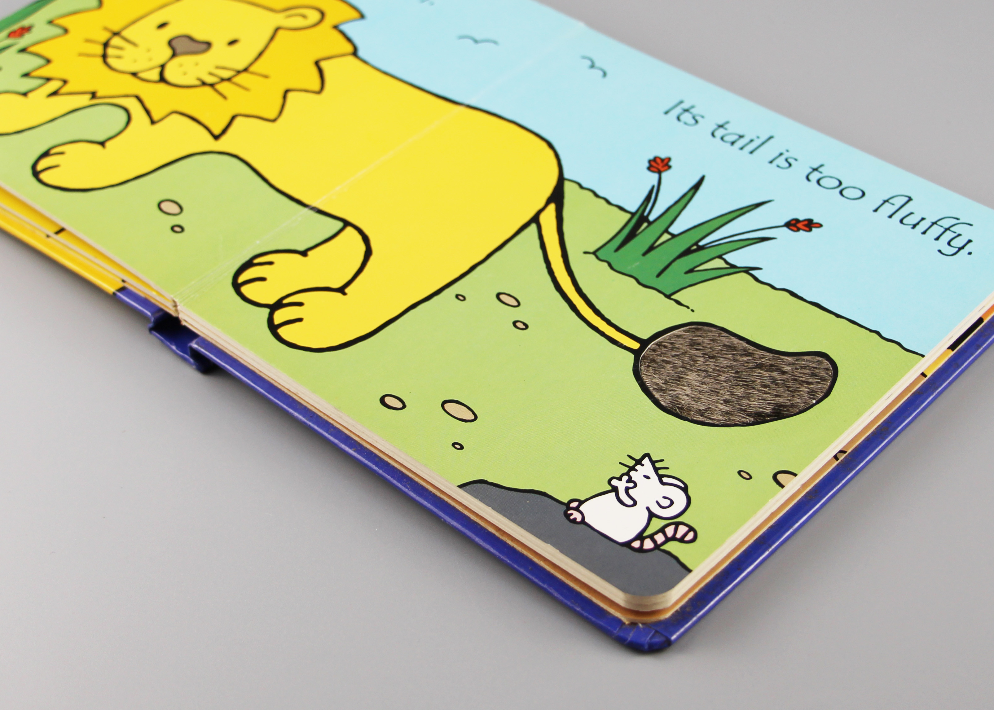 Childish Flocking Hardcover Children'S Books For Learning Cognitive Puzzle