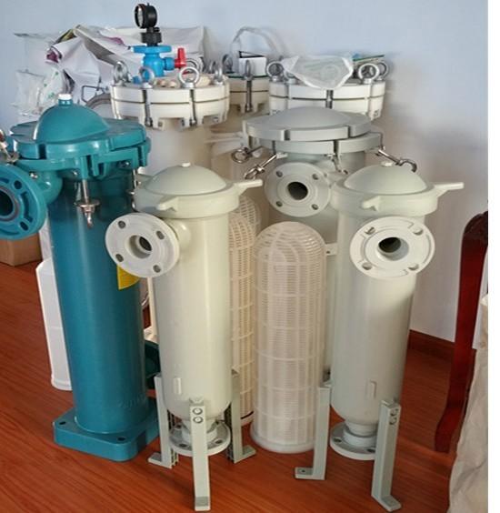 Weight 60KG Size 4 102X410mm PP Single Bag Filter Housing for Machinery Repair