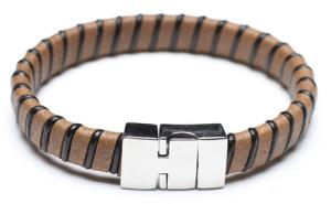 Wholesale Leather Bracelet, Stainless Steel Clasp from china suppliers