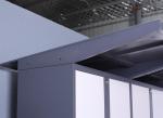 Steel Smart Parcel Delivery Locker Intelligent Express Cabinet One Main Four
