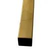 SUS304 Welded Titanium Color Mirror Finished Stainless Steel Square Pipe for