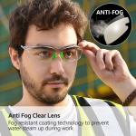 ANSI Z87 Safety Glasses Goggles Anti UV Scratch Resistant Safety Glasses TPR