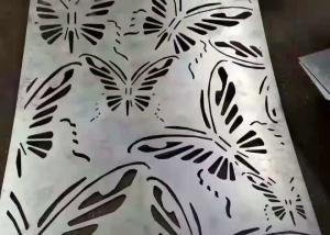 Wholesale Irregular Decorative Aluminum Perforated Metal Sheet 0.5mm Thickness 2.0m Width from china suppliers