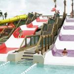 Fiberglass kids residential pool slide for water play / children water slides