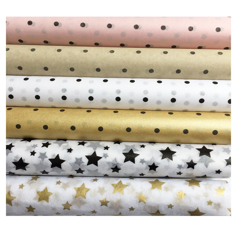 Printed Logo 30gsm 32gsm Shipping Wrapping Paper CMYK Printing