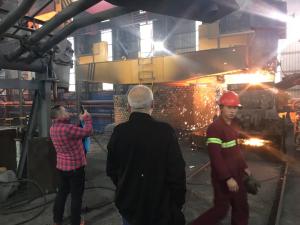 Wholesale Single Strand Steel Continuous Casting Machine , R4M 120x120 Steel Billet CCM from china suppliers