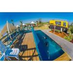 20ft 40ft Outdoor Above Ground Mobile Prefab Shipping Container Swimming Pool