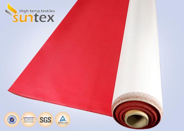 High Durability Fireproof Waterproof Fiberglass Fabric Polyurethane Coated
