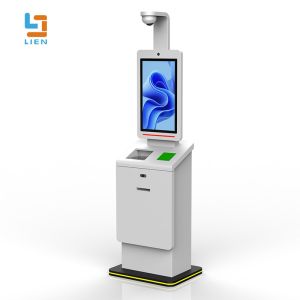 Buy cheap Hotel Self Service Kiosk With CCTV Camera Room Card Recycler ADA Passport from wholesalers