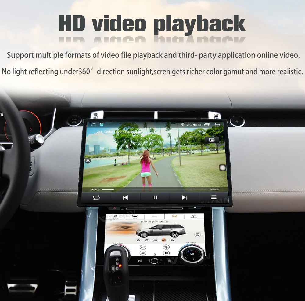 Auto Stereo Car Radio For Range Rover Sport L494 2013-2017 Carplay Android Multimedia Player GPS Navigation Head Unit