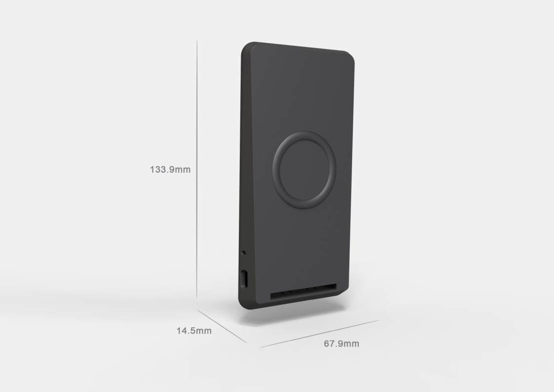 Convenient Foldable Wireless Charger Stand for Quick Charging of Phones 5V/2A Input