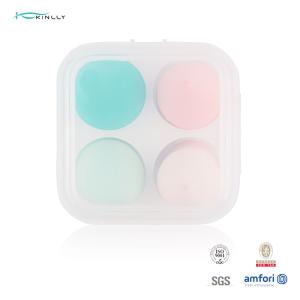 Wholesale 4pcs Makeup Sponge Set Professional Makeup Blender Sponge With Box Holders from china suppliers