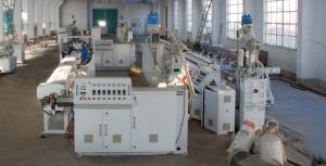 Wholesale PVC Fiber Reinforcing Soft Pipe Making Machine Double Screw Extruder from china suppliers