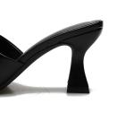 2035-3 Fashion Sexy High-Heeled Sandals Open Toe Thin Sandals Thick With Net Red