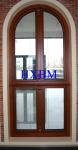Soundproof Metal Clad Wood Windows , Security Internal Double Glazed Window