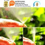 Atomization Water Misting Brass Nozzle Connectors Low Pressure Watering