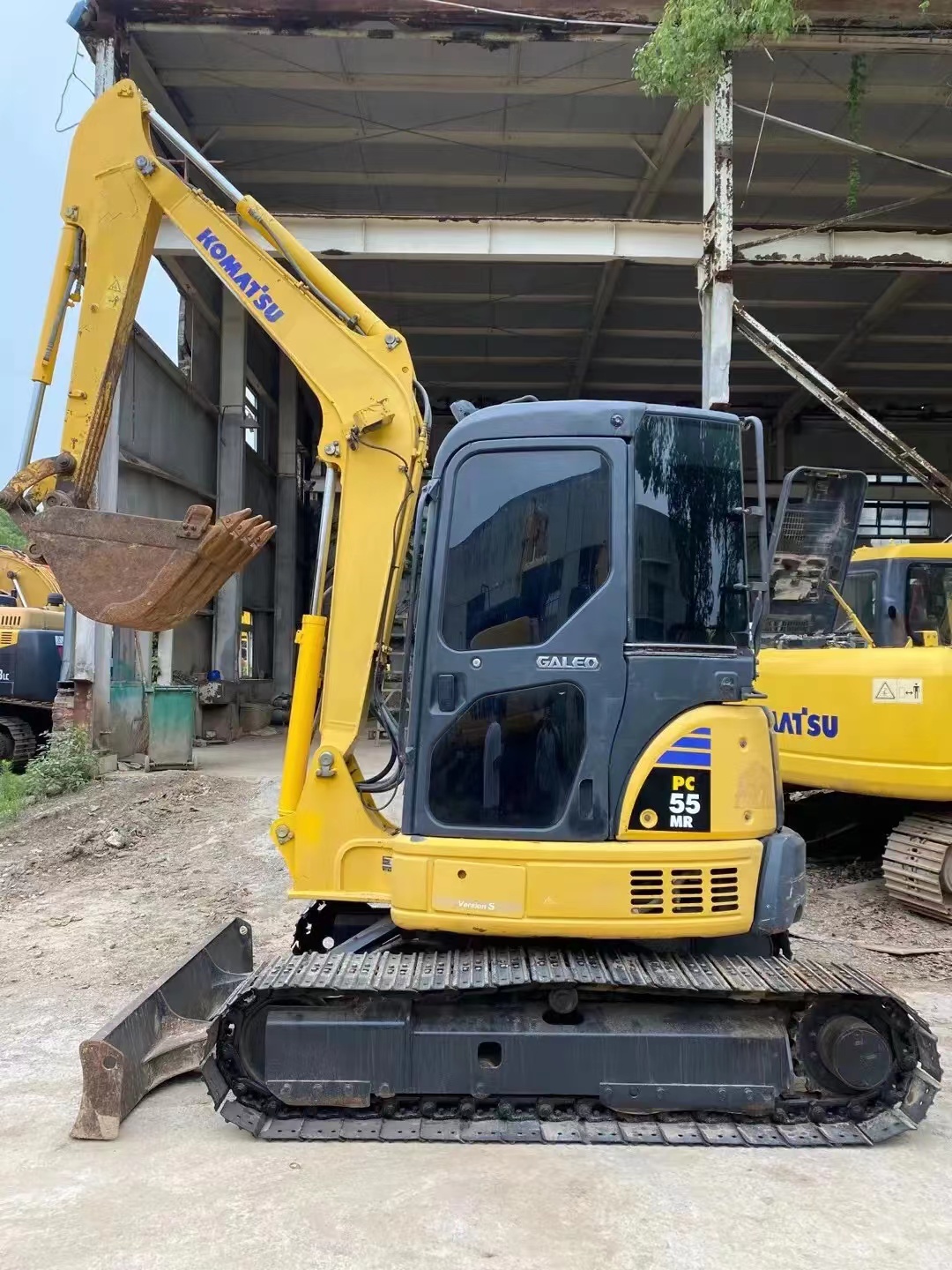 Used 1.5t Excavator Sale Second Hand PC55 Komatsu Earth Mini Excavator