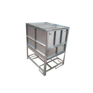 Wholesale Galvanised Steel Folding Ibc Storage Tank 1000L With Larg Capacity 160 Kg Net Weight from china suppliers