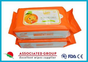 Wholesale Biodegradable Wet Baby Wipes For Sensitive Skin / Unscented Baby Wipes from china suppliers