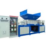 9CrSi/D2/SKD-11 Blades Double Shaft Shredder for High Capacity Waste Tyre