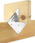 1.2mm Thickness Galvanized Steel Joist Hangers for Roofing Trusses and Wood