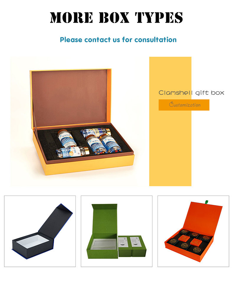 Cardboard gift box Folding Paper Flat Packing Luxury Magnetic Gift Box with ribbon for clothing and shoes
