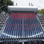 200L SS316 Enamel Inner Tank Pressure Solar Water Heater 20tubes Solar Collector