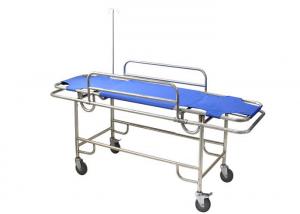 Wholesale Stainless Steel Emergency Stretcher Cart Hospital Patient Transfer Stretcher Trolley (ALS-ST001) from china suppliers