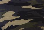 Twill Printed Cotton Canvas / 108x58 Woven Cotton Fabric For Bags Lining
