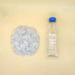Customized Cold Wash 100% Clear White Color RPET Bottle Plastic Flakes