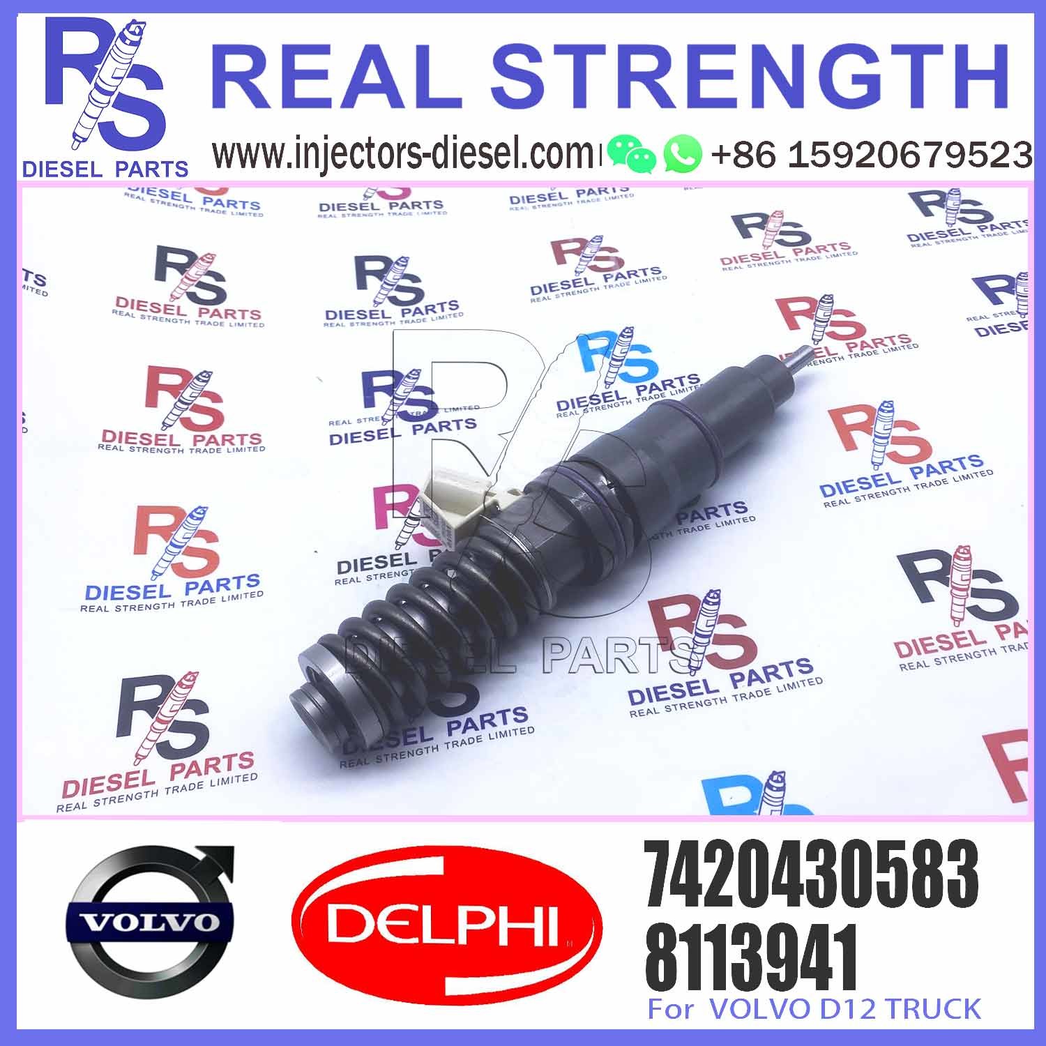 High Quality Fuel Injector VOE 7420430583 VOE20430583 20430583 for V-O-L-V FH FH12