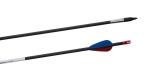 Id.165( 4.2mm) Carbon Fiber Child's Arrow For Practice , Youth Beginner Practice