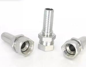 Wholesale Stainless Jic Thread Fitting One Piece Crimping for Hydraulic Hose Female Connection from china suppliers