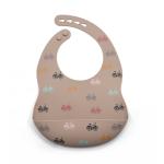 Eco Friendly Feeding Baberos Baby Silicone Bib Dishwasher Safe