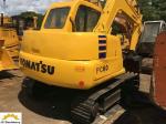 PC60-7 Used Komatsu Excavator With Good Cabin 6 Ton 2011 Year 0.3M3 Bucket Size