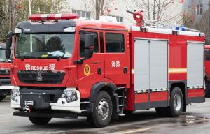 Wholesale Sinotruk HOWO 6t Water Foam Cafs Fire Fighting Truck Multipurpose China Manufacturer from china suppliers