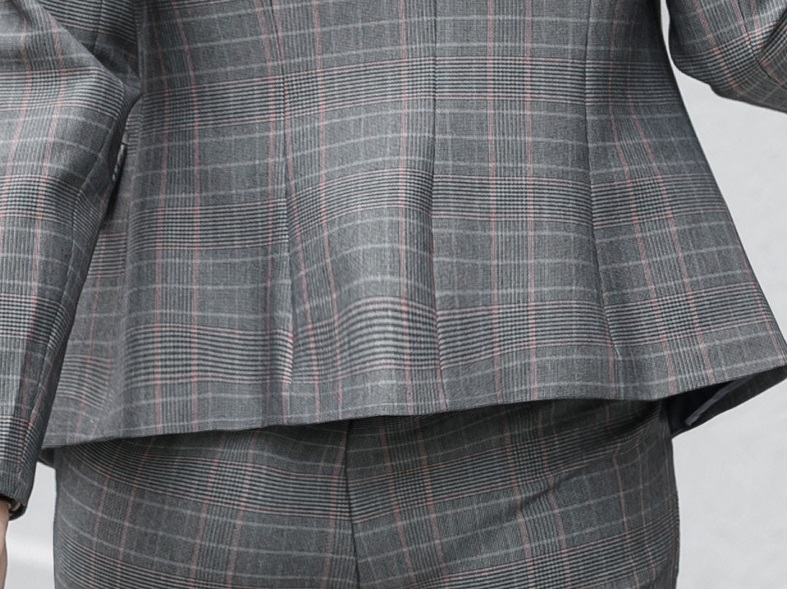 Fashion Slim Striped Suit for Women Autumn Office Lady Business Blazer Coat Plus Size Jacket