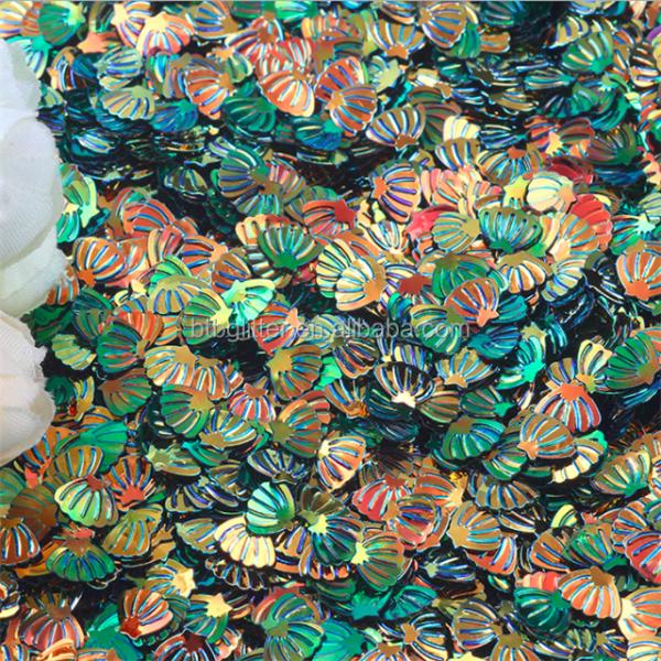 Thousand Choices Offered Seashell Sequin Sea Shell Shaped with Artware Design