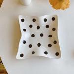 Luxury Nordic Style Ceramic Plates , Bohemian Plate Set For Restaurant