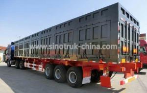 Wholesale Safety Heavy Duty Semi Trailers / Van Semi Trailer With Telescopic Type Landing Gear from china suppliers