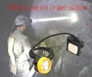 Wholesale KL5LM led mining safety helmet lamp 6.5Ah rechargeable battery low power indication from china suppliers