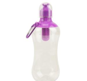 Wholesale bobble bottle/580ml plastic filtered water bottle with actived carbon filter from china suppliers