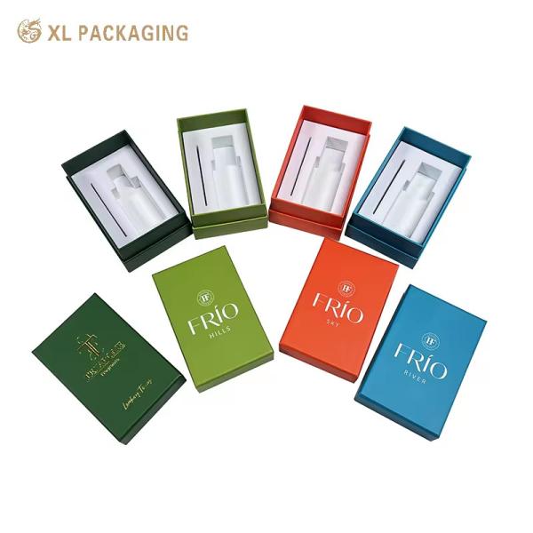 Quality XL Packaging Custom Packaging Box Factory Customize Luxury Perfume Box Inside Skin Care Cosmetic Lid And Base Perfume Box For Gift for sale
