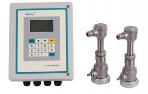 China Stable Insertion Ultrasonic Flowmeter Wet Type Transducer With Data Logger on sale