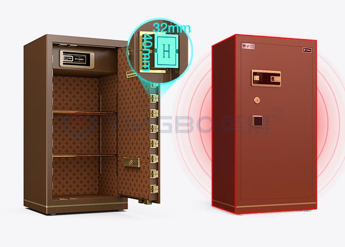 95kg Dual Alarm Office Safe Box Fingerprint Lock YB/N7-120